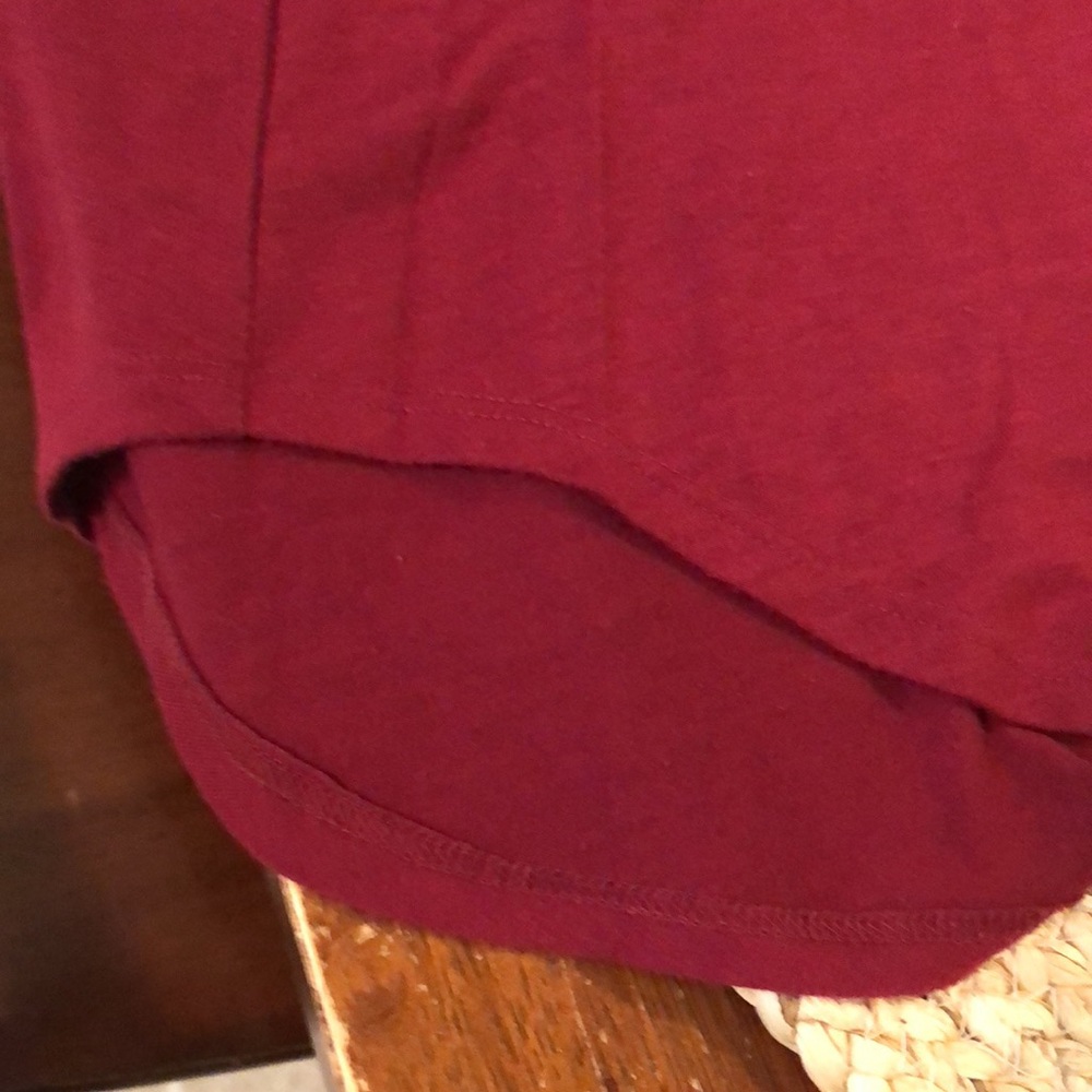 Bundle of 2 short sleeve Zenana Premium knit dresses, both sz L and same cut/fit - Picture 6 of 8